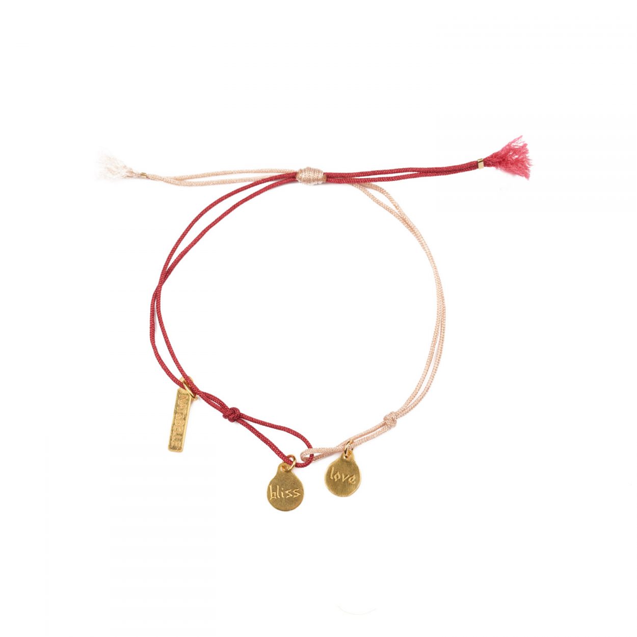 Bliss y Love Rojo y Rosa