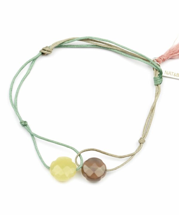 Pulsera Two Stones