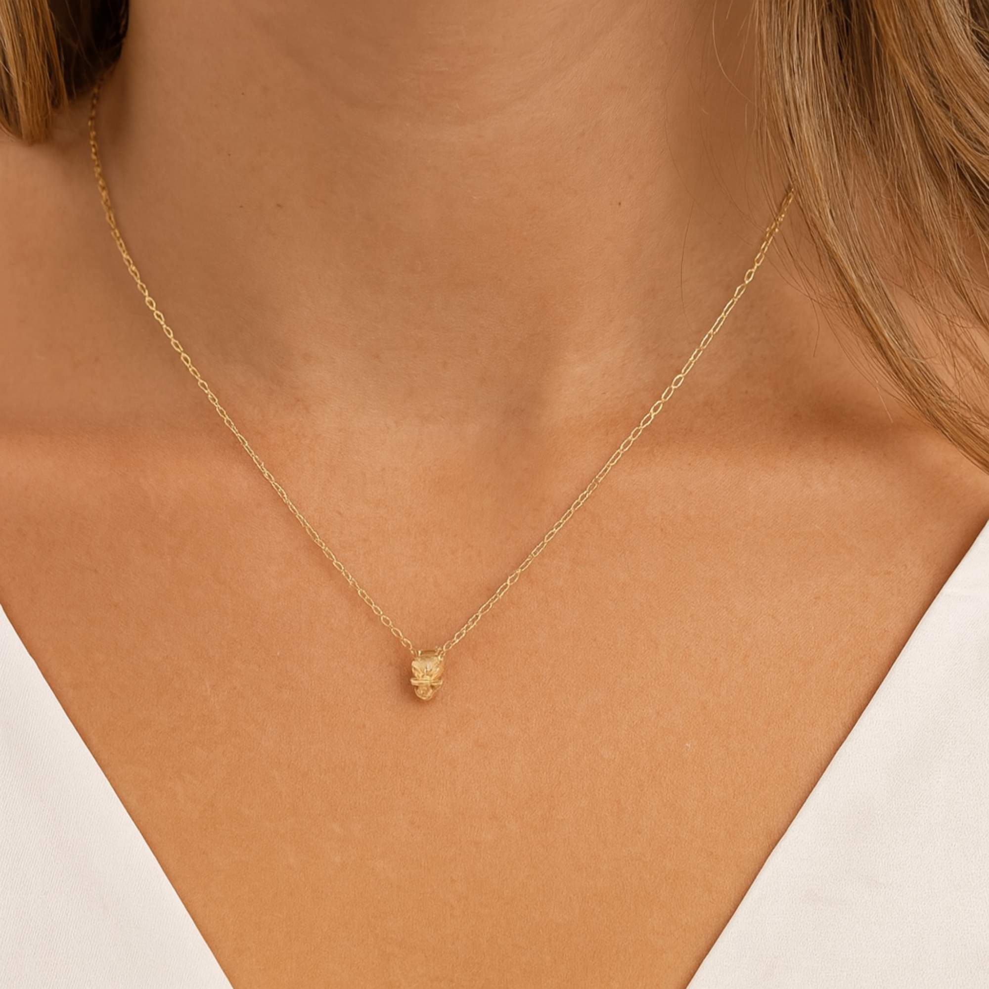 collar calavera