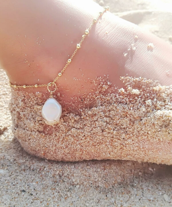 Tobillera Perla