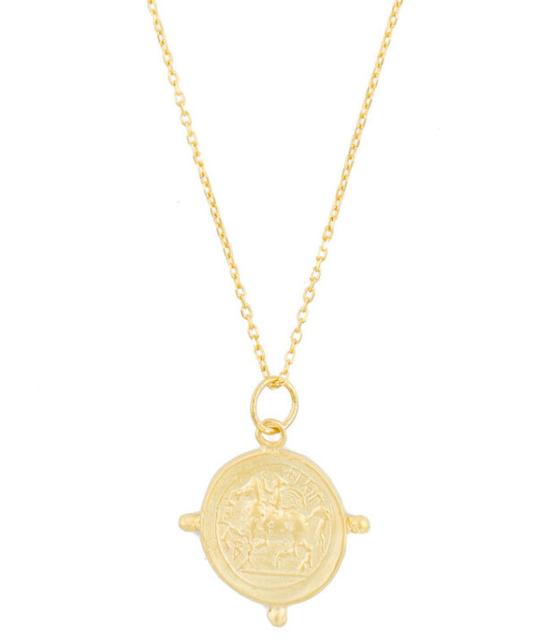 Collar Moneda Griega