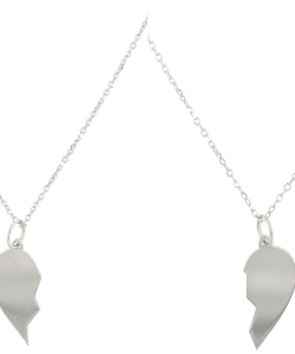 Collar Corazón 2 mitades Personalizable