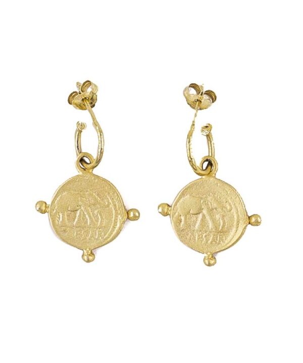 Pendientes Monedas Elefante