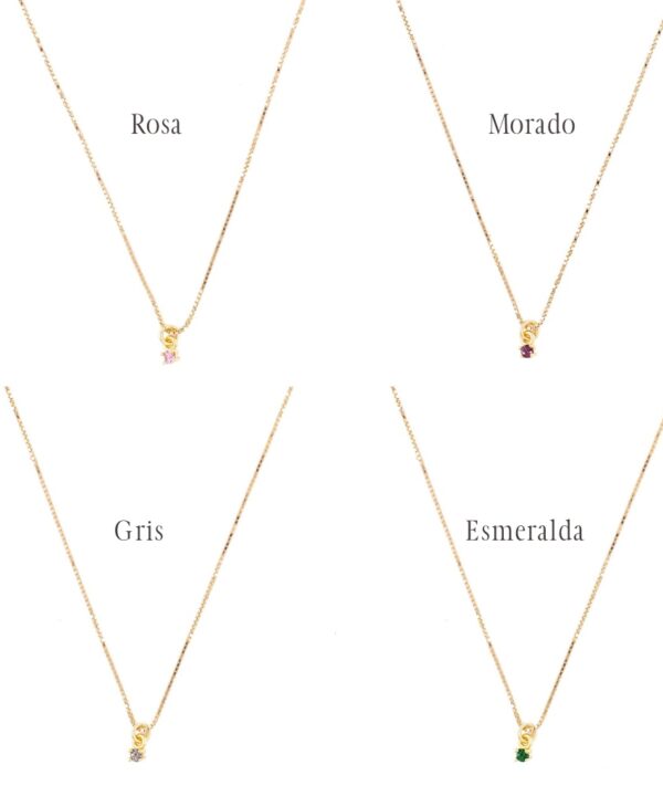 Carta colores Collar swarovski