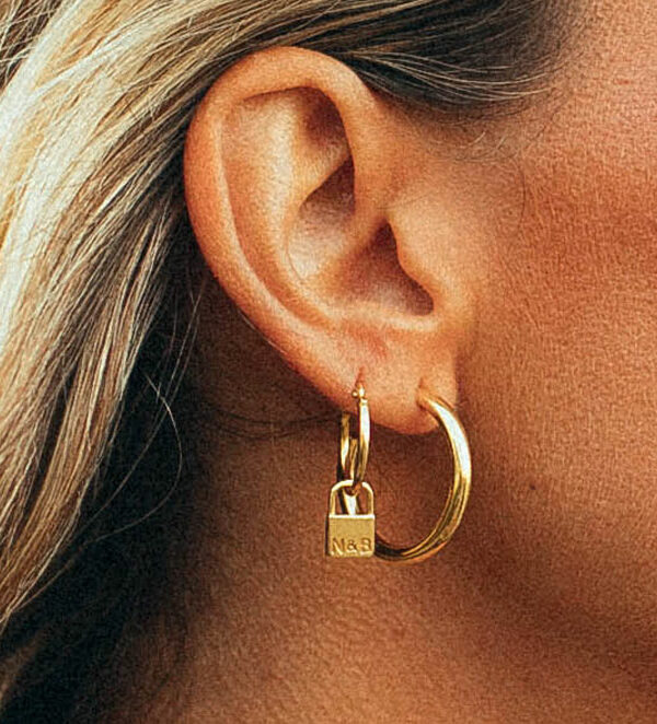Pendientes Candado