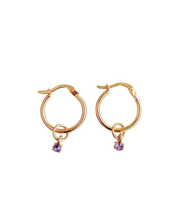 Pendientes Swarovski Hoops