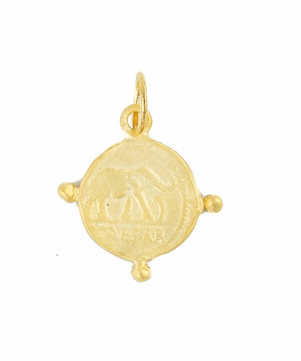 Charm Moneda Romana Elefante