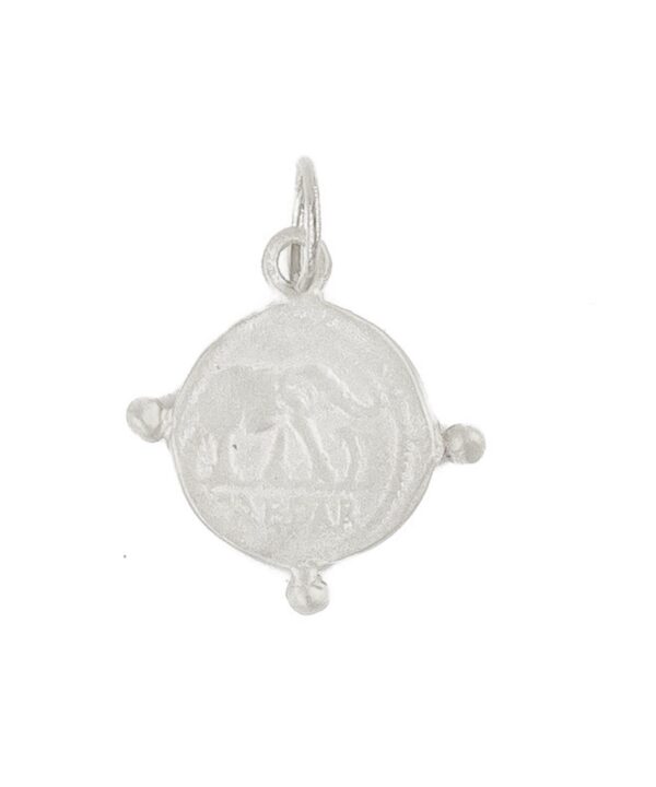 Charm Moneda Romana Elefante