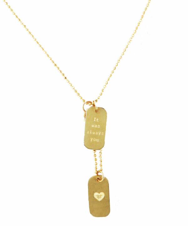 Collar Military Love Tags