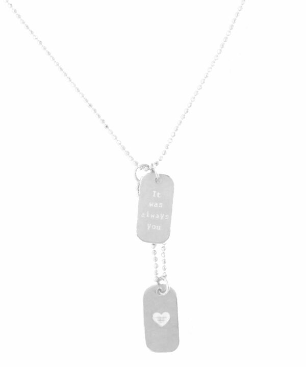 Collar Military Love Tags