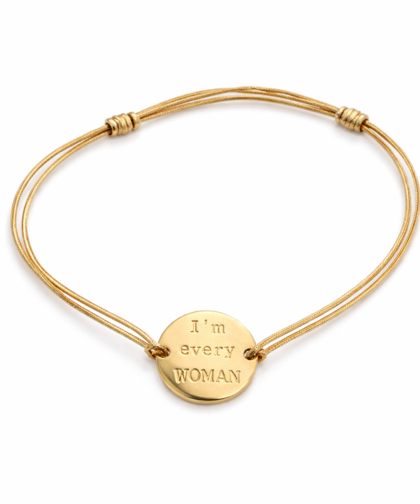 pulsera im very woman die de la mujer