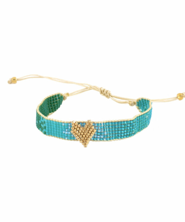 Pulsera Miyuki Coeur