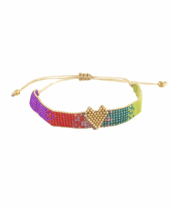 Pulsera Miyuki Coeur