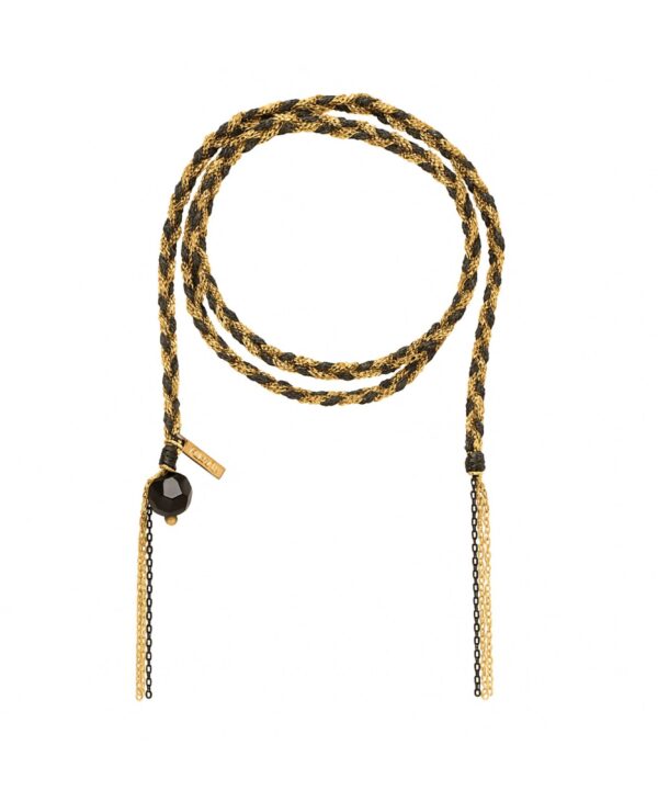 mille et une nuits collar pulsera negro