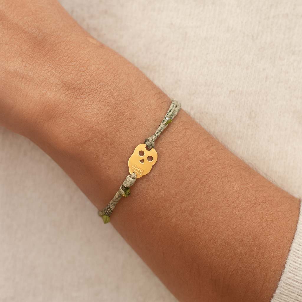 Pulsera calavera liberty