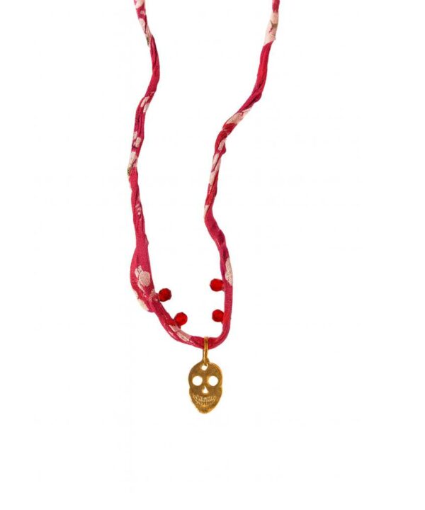Collar/Pulsera Calavera Liberty