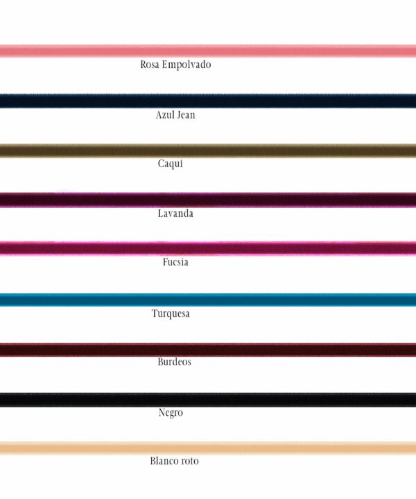 chokers terciopelo de todos los colores