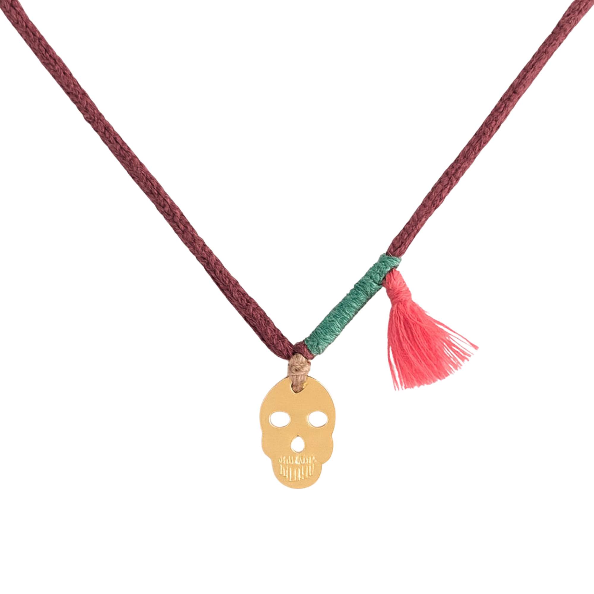collar calavera