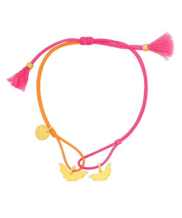 pulsera dos murcielagos