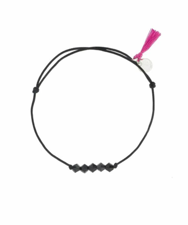 pulsera swarovski negra